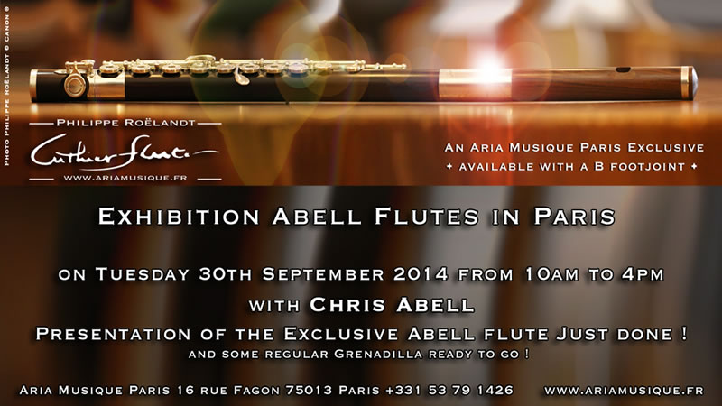Abell Flute Aria Musique